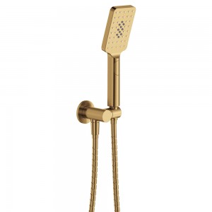 Tono Hand Shower, Round Plate, Urban Brass